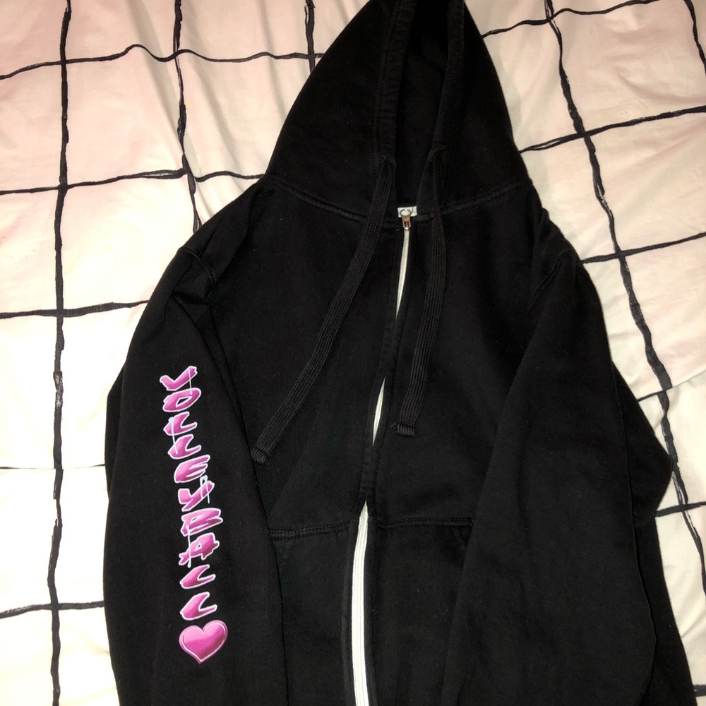 volleyball zip up sweatshirt